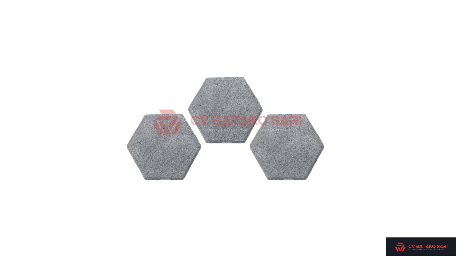 Paving block Segi Enam Abu 